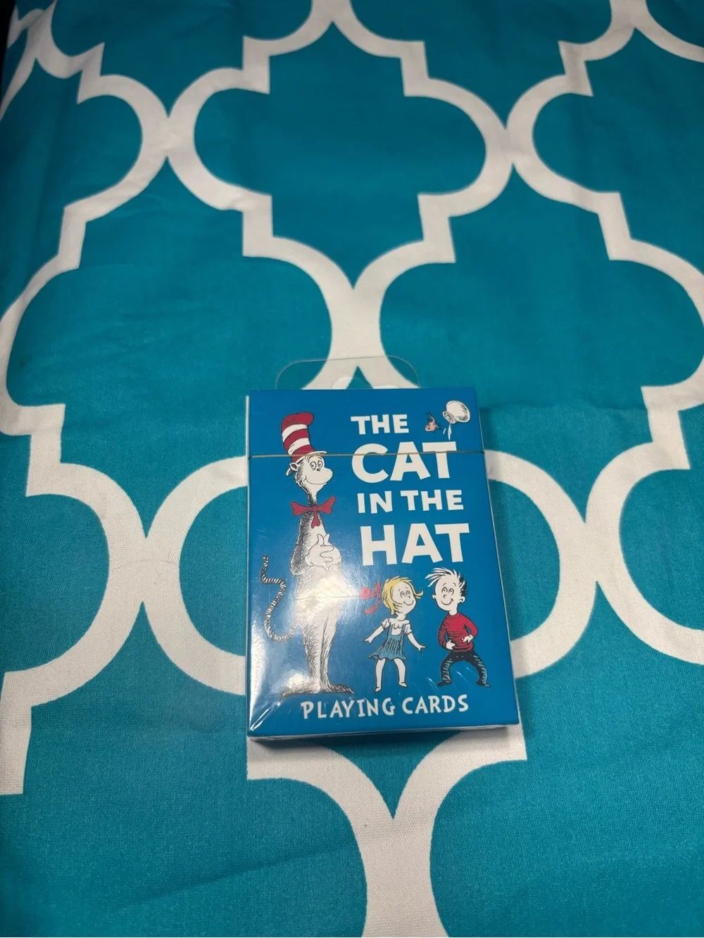 New The Cat in the Hat Playing Cards - Blue Box